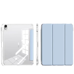 Funda para <span class=keywords><strong>iPad</strong></span> Pro 2025 de 11 Pulgadas, 10.ª Generación, 109 Pulgadas Air 6/7, Diseño Triple Plegable, Soporte para Lápiz, Resistente a Caídas, Modelo 7, Hecho en China - Product Image 5