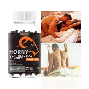 オーガニックブラックマカ根アシュワガンダ高濃度エキス男性用健康グミ100%ピュアビーガングルテンフリー免疫強化低脂肪 - Product Image 6