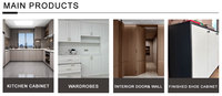 Armoire convertible en U de style italien avec éclairage intégré, quincaillerie et bandes lumineuses, idéale pour les chambres et les dressing, gain de place