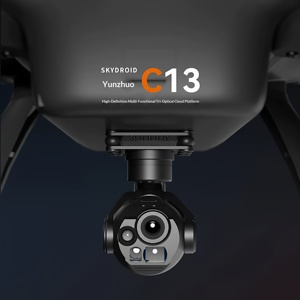 SKYDROID C13 <b>Gimbal</b> Three-Axis Anti-Shake Three-Light Thermal Imaging airplane Aerial Photography - Product Image 1
