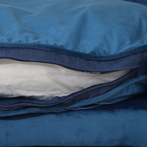 Tùy chỉnh hình chữ nhật gỗ giường vật nuôi ngắn-sang trọng phổ quát cho mèo và chó dễ dàng để rửa an toàn ngủ giường với mô hình rắn - Product Image 3