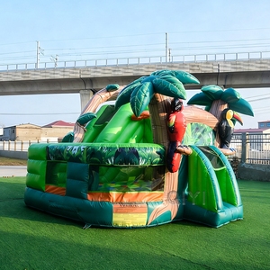 Château <span class=keywords><strong>Gonflable</strong></span> Combo Forêt Verte à <span class=keywords><strong>Acheter</strong></span> – Château <span class=keywords><strong>Gonflable</strong></span> Extérieur - Product Image 2