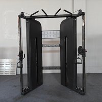 Équipement de musculation de gymnastique Système de poulie réglable simple et double Machine à croiser les câbles