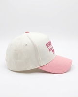 Gorra de béisbol deportiva de algodón personalizada, de 5 paneles, tipo snapback, unisex, para bodas, recuerdo de fiesta nupcial, venta al por mayor común
