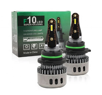 F10 1860 Csp H7 H4 H11 9005 9006 48W Systèmes d'éclairage automatique 12000 Lumen Phare de voiture Led Ampoule frontale