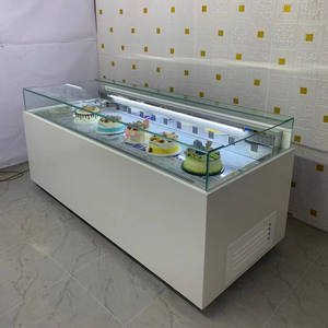 Vetrina per torte Multidecks a pavimento personalizzata o vetrina per torta al cioccolato refrigerata per bar minimarket - Product Image 6