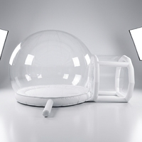 Dôme gonflable transparent personnalisable pour les divertissements des enfants, événements de célébration en intérieur et en extérieur