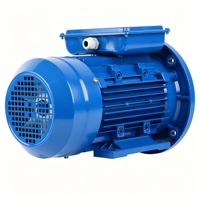 Moteur monophasé 90S 90L à châssis en aluminium 1,1-2,2 kW 220 V à entraînement par condensateur