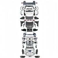 Kit de Conversión G06 X6M, Kit Completo de Carrocería, Parachoques Delantero y Trasero, Capó, Guardabarros, Faros Delanteros y Traseros para BMW X6 E71 2008-2014