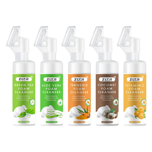 Limpiador Facial en Espuma con Cepillo de Masaje de Silicona, Mousse Limpiador Suave con Aminoácidos, Limpieza Profunda e Hidratante para el Rostro - Product Image 6