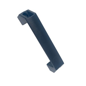 Manija de nailon negro de aleación de aluminio LS522 para puerta de gabinete, montaje en superficie, para equipos industriales, cajas de herramientas y máquinas. - Product Image 2