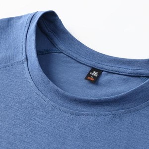 T-shirt pour <span class=keywords><strong>homme</strong></span> en polyester de qualité supérieure avec logo personnalisé T-shirt ample à manches courtes <span class=keywords><strong>Vêtements</strong></span> tricotés sérigraphiés brodés - Product Image 3