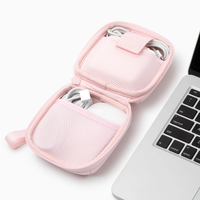 Tas Organizer Elektronik OEM ODM, Tempat Penyimpanan Kabel untuk Ponsel, Tablet, Charger, Headphone, Mini, Lucu, Pouch Organizer Teknologi untuk Perjalanan