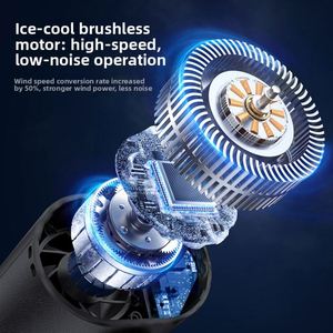 OEM ODM Custom Portable Wearable Bladeless <b>Mini</b> Waist <b>Fan</b> 4000Mah <b>USB</b> Rechargeable for Construction Site Outdoor - Product Image 2
