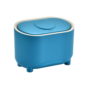 Hot selling 4L table desktop trash bin cute bedroom table trash bin with lid dustbin