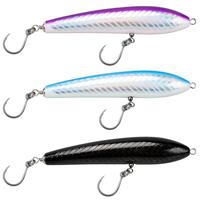 NOUVEAU OEM 23cm Crayon en bois d'eau salée Leurre de pêche Bass Stickbait Lure Trolling Big Bait Lure Topwater Surface Saltwater Pencil