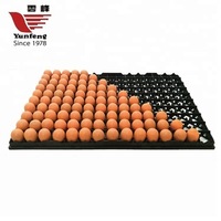 Plateau à œufs en plastique YFPFJ-1501 de haute qualité, 150 pièces, pour ferme avicole, vente directe fabricant