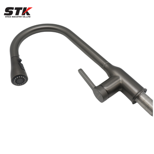 Grifo de <span class=keywords><strong>cocina</strong></span> dorado Primavera extraíble Caños de salida doble 360 Giratorio Ducha de mano Mezclador de <span class=keywords><strong>cocina</strong></span> - Product Image 1