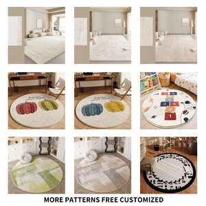 Tappeti <span class=keywords><strong>e</strong></span> Moquette ODM OEM Personalizzati, Moderni, Impermeabili, <span class=keywords><strong>Beige</strong></span>, Nuovo Modello per Arredamento Casa, Tappeti Soffici per Soggiorno - Product Image 2