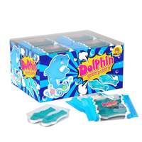 Bonbons gélifiés en forme de dauphin au goût de fruits sucrés OEM