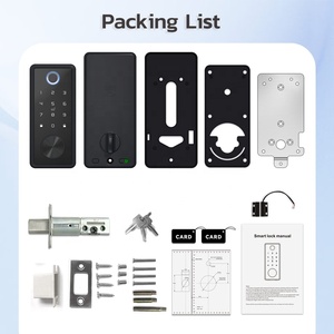 Kadonio sinh trắc học vân tay tham dự khóa thông minh tuya kỹ thuật số khóa cửa tự động khóa cửa - Product Image 6