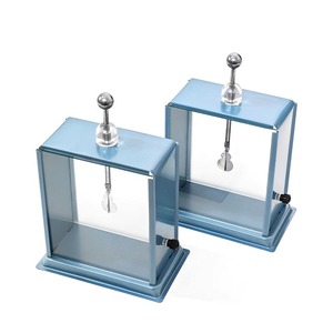 The teacher demonstrated the use of a pair of metal-cased electrometers for the triboelectric effect experiment. - Product Image 3