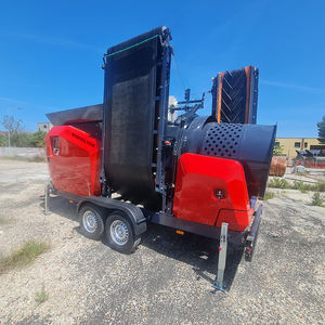 Factory Prices Compost Sand Topsoil Trommel Screener Rotary Large Trommel Screen Topsoil Screener For Sale - Product Image 5