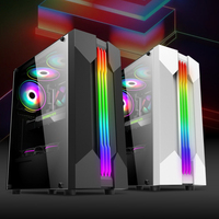 Nouveau design OEM boîtier d'ordinateur refroidisseur d'air alimentation ATX boîtier d'ordinateur de bureau pour les jeux