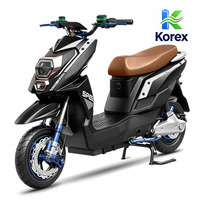Moto électrique au lithium TTX 72V 2000W, scooter à deux roues haute vitesse pour adultes, idéal pour les trajets quotidiens en ville