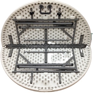 <span class=keywords><strong>Table</strong></span> de banquet pliable en plastique <span class=keywords><strong>demi</strong></span>-<span class=keywords><strong>lune</strong></span> de 4 pieds, 5 pieds, 6 pieds, <span class=keywords><strong>table</strong></span> <span class=keywords><strong>ronde</strong></span> rotative, <span class=keywords><strong>table</strong></span> <span class=keywords><strong>ronde</strong></span> blanche légère et bon marché pour l'extérieur - Product Image 1