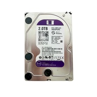 WD20PURX 2TB SATA 6Gb/s 5400 RPM 64MB 512e 3.5 inci Hard Disk Drive HDD Ungu untuk Sistem Penyimpanan NVR DVR
