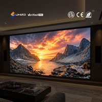 Écran LED COB de luxe UHLED P1.56 pour affichage commercial, technologie Flip Chip 4K Ultra HD 1.5, mur vidéo COB pour mur média et salle UHD