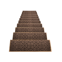 Nouveau design Vente en gros Tapis d'intérieur personnalisés pour escaliers Tapis d'escalier antidérapant
