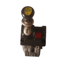 Vanne de commande de cabine pneumatique à benne basculante Joysticks Vanne en aluminium Vannes de commande de changement d'air simples proportionnelles Interrupteur Pto pour camion