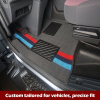 Ensemble complet de tapis de sol de camion en cuir XPE doux et confortable, imperméables, avec garantie d'un an, ajustement personnalisé pour la protection de l'intérieur de la voiture
