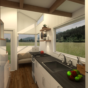 Casa Rodante Prefabricada de Estructura de Acero Ligero para Campamentos de Alquiler - Product Image 3