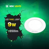 Prix de plafonnier à gradation à montage encastré fabricant 18W SMD2835 CE EMC LVD RoHS ERP approuvé panneau lumineux LED rond