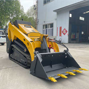 4-trong-1 Mini Skid chỉ đạo Bộ nạp XÔ TẬP tin đính kèm 0.12 m Công suất theo dõi/bánh xích/bánh xe loader-động cơ bơm động cơ Lõi bao gồm - Product Image 5