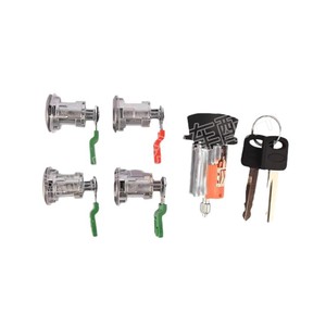 Ford E150 E250 Ignition <b>Lock</b> Cylinder DL5886 703369 597638 <b>Key</b> Included Cylindrical <b>Lock</b> Replacement Part - Product Image 1