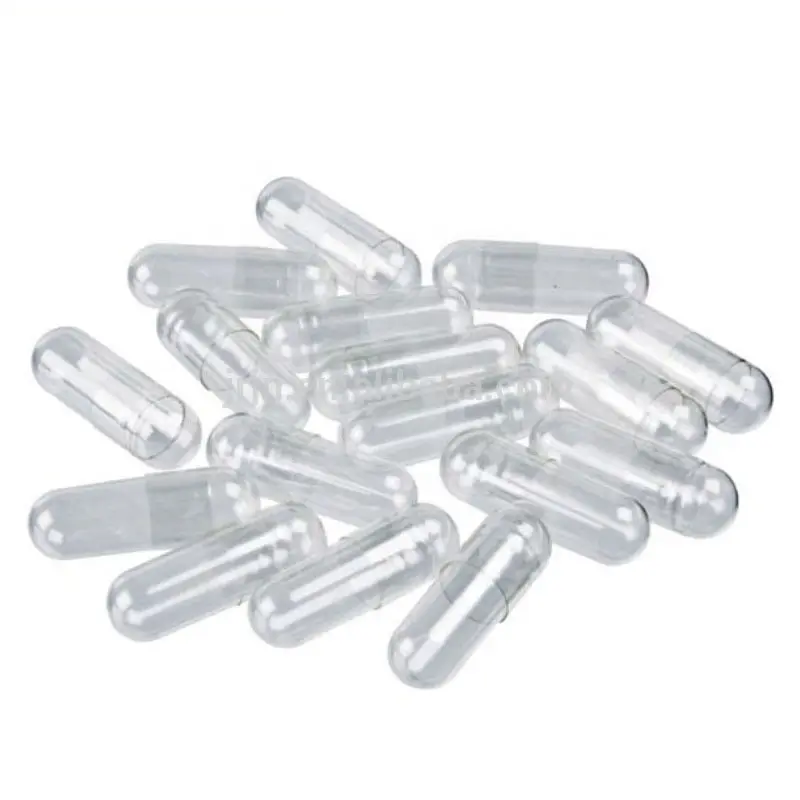 Прозрачные прозрачные овощи/вегетарианские пустые капсулы