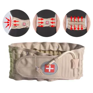 Air Waist Support Belt Medical Back Pain Relief Air Traction Spine Decompression Lumbar Inflatable Belt
