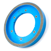 Meule diamantée humide de 250 mm avec pores sphériques brevetées, haute dureté et personnalisable en OEM