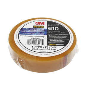 Cổ phiếu nhà máy chịu nhiệt 3m610 cao cấp lớp trong suốt cao su dính Masking Giấy bóng kính băng cho phun sơn thử nghiệm - Product Image 3