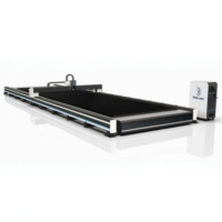 Machine à découpe laser flexible pour tôle d'acier inoxydable et carbone, vente chaude, machine de découpe laser CNC ultra grand format