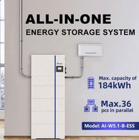 Convertisseur haute tension tout-en-un Deye GB-SL-EU 6-20KW avec batterie lithium haute tension 10 pièces empilables en parallèle, système hors réseau/sur réseau