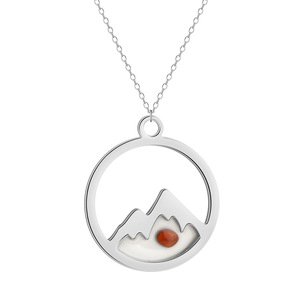 Collar <span class=keywords><strong>de</strong></span> Acero Inoxidable con Colgante <span class=keywords><strong>de</strong></span> Semilla <span class=keywords><strong>de</strong></span> Mostaza Chapado en <span class=keywords><strong>Oro</strong></span> Vintage, Joyería Religiosa con la Frase 'La Fe Puede Mover Montañas', Regalos Cristianos - Product Image 6