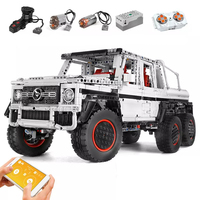 Mould King 13061 SUV G700 Véhicule tout-terrain Modèle de voiture en briques Jouet de construction motorisé RC haute technologie avec application pour cadeaux d'anniversaire
