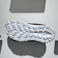Zapatillas Deportivas Negras de Malla para Hombre, de Alta Calidad, Ligeras, Suaves, con Cordones, Cómodas, Transpirables, Antiolor, Antideslizantes para Caminar