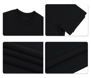 <span class=keywords><strong>T</strong></span>-Shirt Dtg Personalizado Homens Heavyweight Marca 100 Algodão Oversize Impressão de tela em torno do pescoço 240 220 250 300 Gsm <span class=keywords><strong>T</strong></span> Shirt - Product Image 2