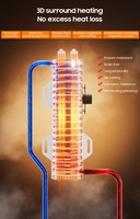 Calentador de Agua Instantáneo sin Tanque de 8500W con Frecuencia Variable, Retardante de Llama, 220V, Portátil, para Uso Doméstico